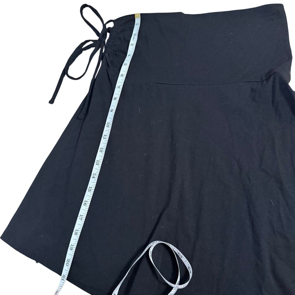 Patagonia wrap skirt with tie on side A line classy work wear lightweight sz M - Picture 3 of 6